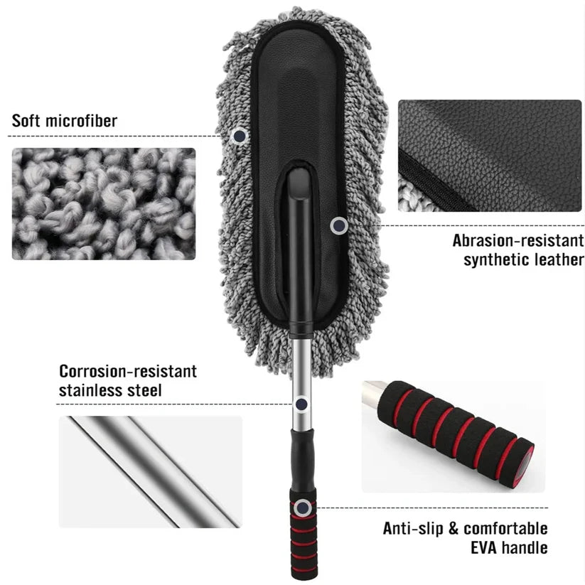 Car Duster – Retractable Handle Microfiber